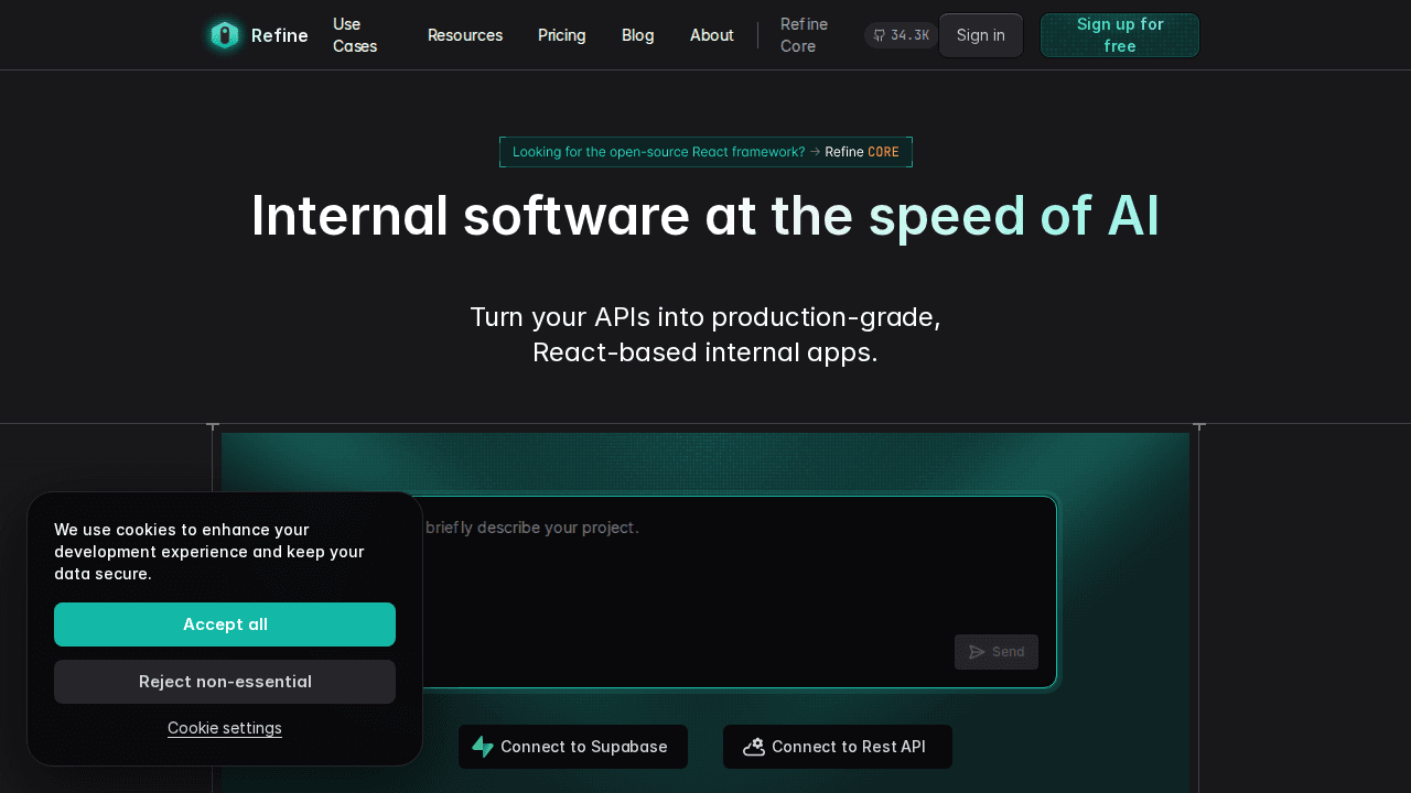 Refine: Build Enterprise Grade Internal Tools With AI