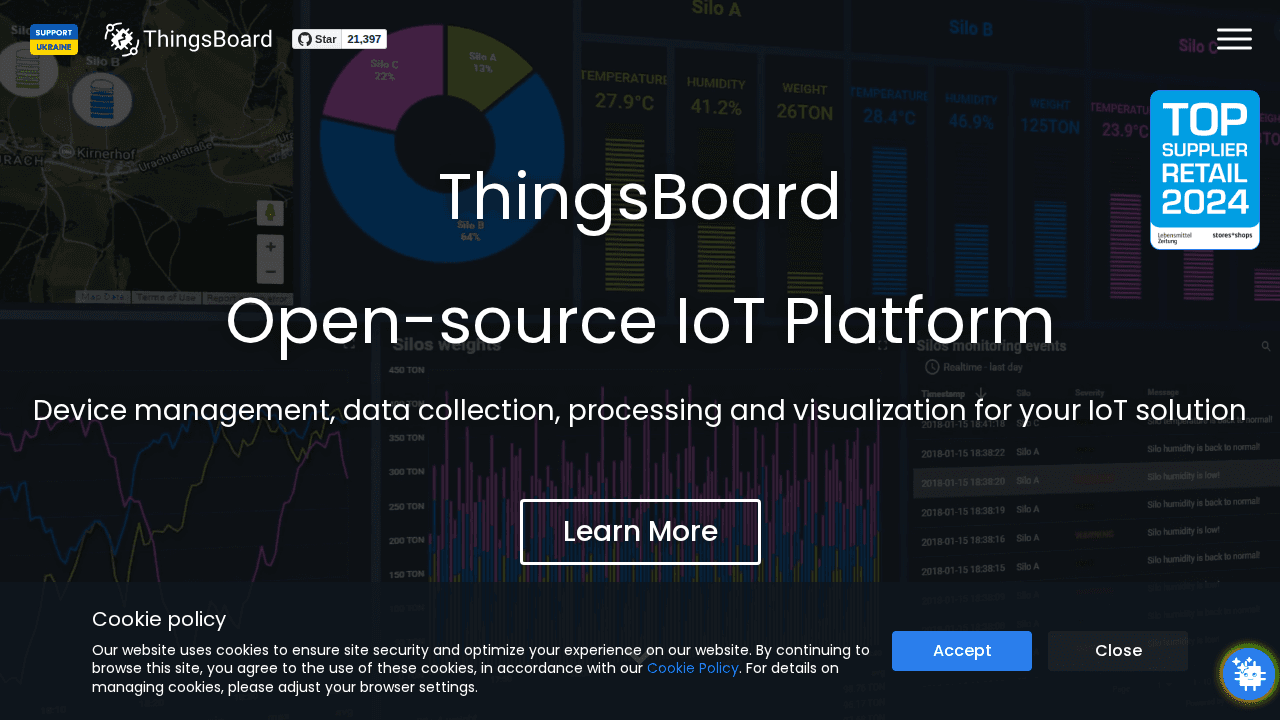 ThingsBoard — Open-source IoT (Internet of Things) Platform