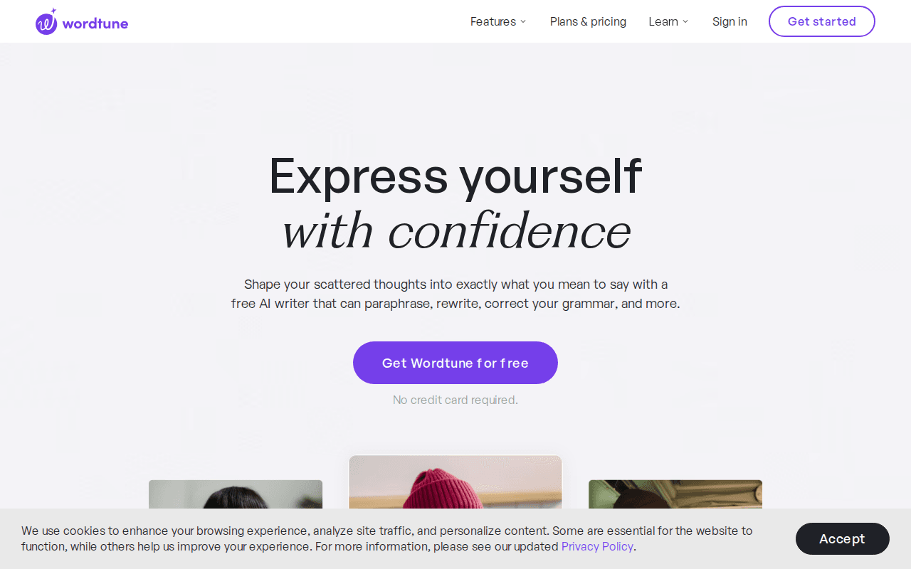 Wordtune — Express yourself with confidence