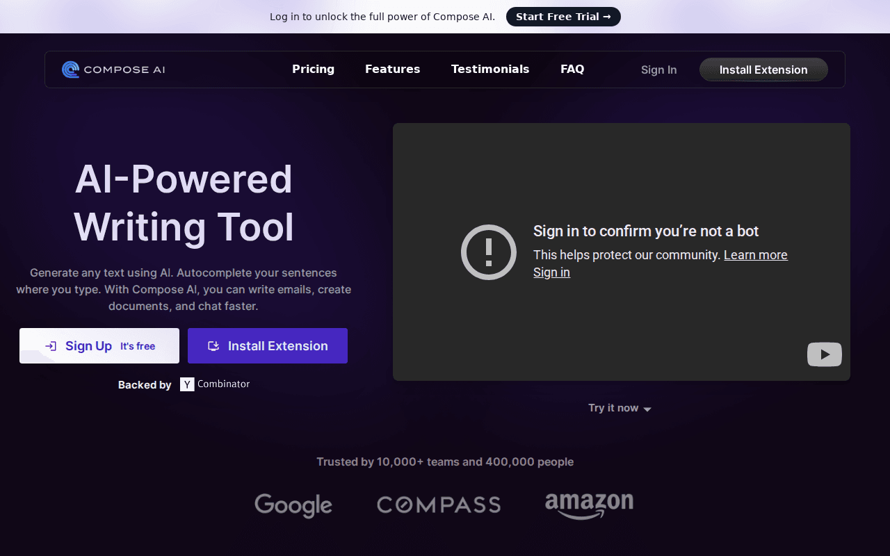 Compose AI: Automated Your Writing