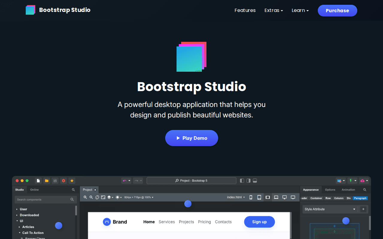 Bootstrap Studio