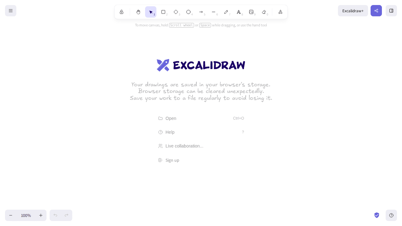 Excalidraw Whiteboard